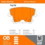 MPA 1000-1057AM QB Semi-Metallic Brake Pads