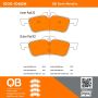 MPA 1000-1060M QB Semi-Metallic Brake Pads