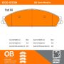 MPA 1000-1070M QB Semi-Metallic Brake Pads
