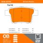 MPA 1000-1071M QB Semi-Metallic Brake Pads