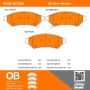 MPA 1000-1075M QB Semi-Metallic Brake Pads