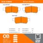 MPA 1000-1088M QB Semi-Metallic Brake Pads