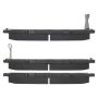 MPA 1000-1089M QB Semi-Metallic Brake Pads