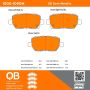 MPA 1000-1090M QB Semi-Metallic Brake Pads