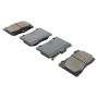 MPA 1000-1091M QB Semi-Metallic Brake Pads
