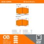 MPA 1000-1091M QB Semi-Metallic Brake Pads