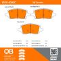 MPA 1000-1093C QB Ceramic Brake Pads