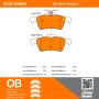 MPA 1000-1095M QB Semi-Metallic Brake Pads