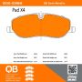 MPA 1000-1098M QB Semi-Metallic Brake Pads