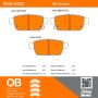 MPA 1000-1103C QB Ceramic Brake Pads