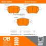 MPA 1000-1107M QB Semi-Metallic Brake Pads