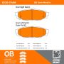 MPA 1000-1114M QB Semi-Metallic Brake Pads