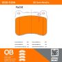MPA 1000-1121M QB Semi-Metallic Brake Pads