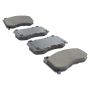 MPA 1000-1149M QB Semi-Metallic Brake Pads