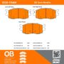 MPA 1000-1156M QB Semi-Metallic Brake Pads
