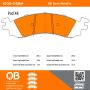 MPA 1000-1158M QB Semi-Metallic Brake Pads