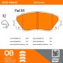 MPA 1000-1184AC QB Ceramic Brake Pads