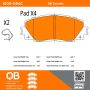 MPA 1000-1184C QB Ceramic Brake Pads