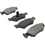 MPA 1000-1229M QB Semi-Metallic Brake Pads
