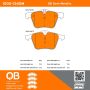 MPA 1000-1240M QB Semi-Metallic Brake Pads