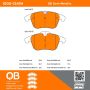 MPA 1000-1241M QB Semi-Metallic Brake Pads