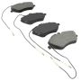 MPA 1000-1245M QB Semi-Metallic Brake Pads