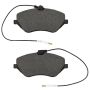 MPA 1000-1245M QB Semi-Metallic Brake Pads