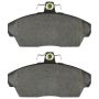 MPA 1000-1255M QB Semi-Metallic Brake Pads