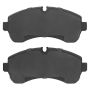 MPA 1000-1268M QB Semi-Metallic Brake Pads