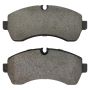 MPA 1000-1268M QB Semi-Metallic Brake Pads