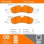 MPA 1000-1278M QB Semi-Metallic Brake Pads