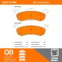 MPA 1000-1279M QB Semi-Metallic Brake Pads