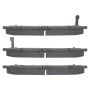 MPA 1000-1286M QB Semi-Metallic Brake Pads