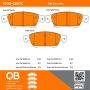 MPA 1000-1287C QB Ceramic Brake Pads