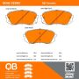 MPA 1000-1295C QB Ceramic Brake Pads