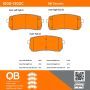 MPA 1000-1302C QB Ceramic Brake Pads