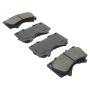 MPA 1000-1303M QB Semi-Metallic Brake Pads