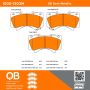 MPA 1000-1303M QB Semi-Metallic Brake Pads