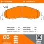 MPA 1000-1328M QB Semi-Metallic Brake Pads