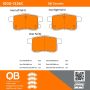 MPA 1000-1336C QB Ceramic Brake Pads