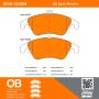 MPA 1000-1342M QB Semi-Metallic Brake Pads