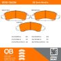 MPA 1000-1363M QB Semi-Metallic Brake Pads