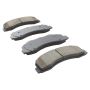 MPA 1000-1414M QB Semi-Metallic Brake Pads
