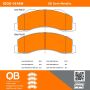 MPA 1000-1414M QB Semi-Metallic Brake Pads