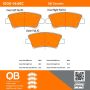 MPA 1000-1445C QB Ceramic Brake Pads