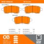 MPA 1000-1454AC QB Ceramic Brake Pads