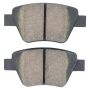 MPA 1000-1456M QB Semi-Metallic Brake Pads