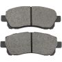 MPA 1000-1471M QB Semi-Metallic Brake Pads
