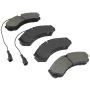 MPA 1000-1487M QB Semi-Metallic Brake Pads