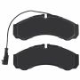 MPA 1000-1487M QB Semi-Metallic Brake Pads